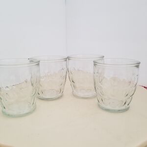 Vintage Anchor Hocking  Bubble Glass Set.